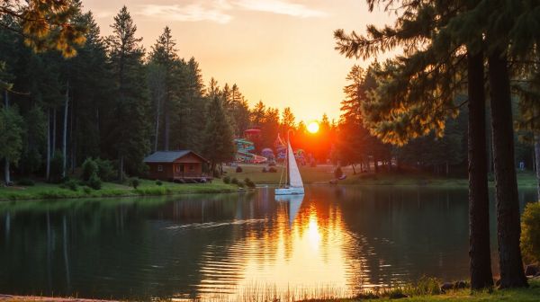 Top campings avec parcs aquatiques pour des étés rafraîchissants